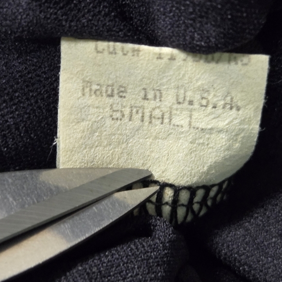 Vintage Bisou Bisou Small Black Lace Short-Sleeve Lined Mini‎ Dress Made In USA - Picture 11 of 14